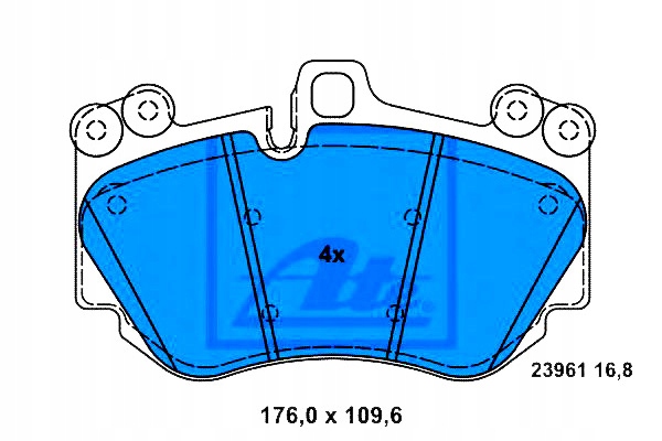 PADS BRAKE AUDI R8 LAMBORGHINI HURACÁN EVO P 