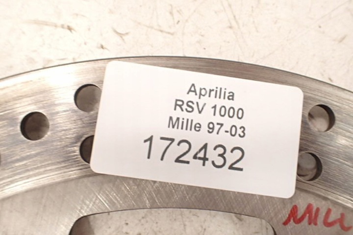 APRILIA RSV MILLE 1000 97-03 DISQUES FREIN AVANT 3,9MM 320MM