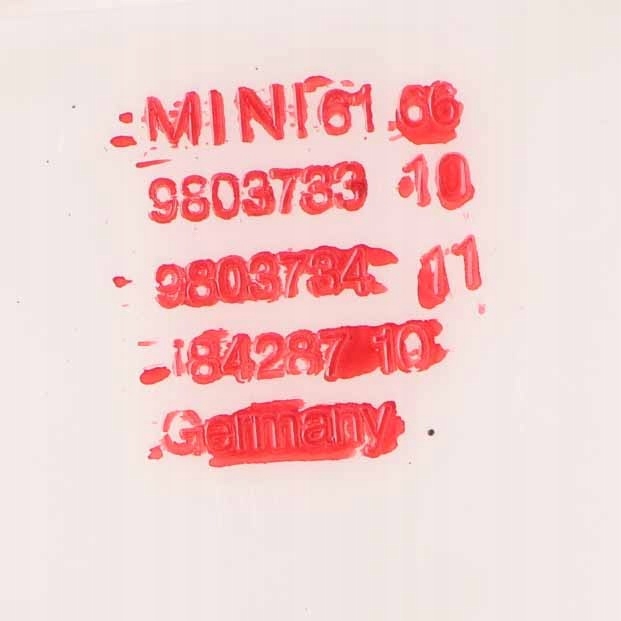 MINI COOPER R60 R61 RÉSERVOIR RÉSERVOIR LIQUIDE VERS LAVE-GLACES 9803733