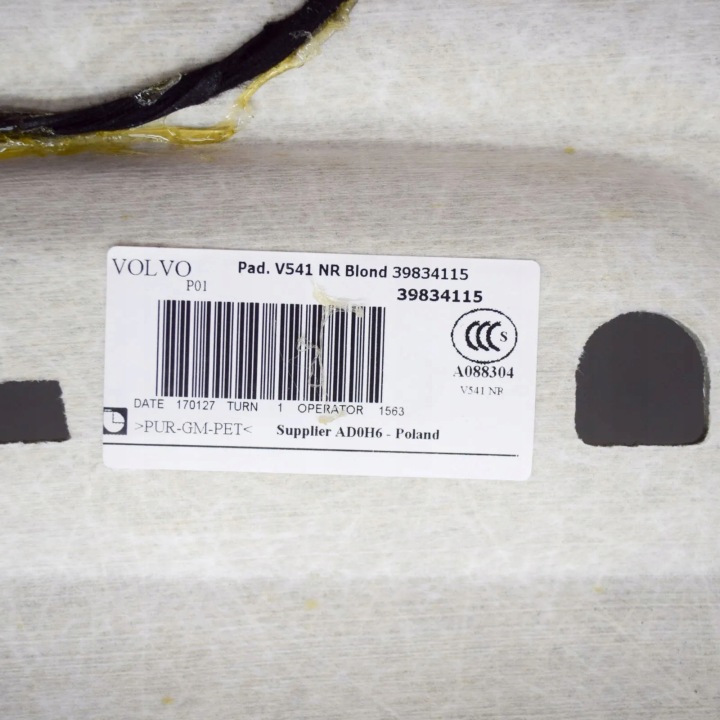 VOLVO S90 20R PAVILLON CIEL DE TOIT TOITS PLAFOND 39834115