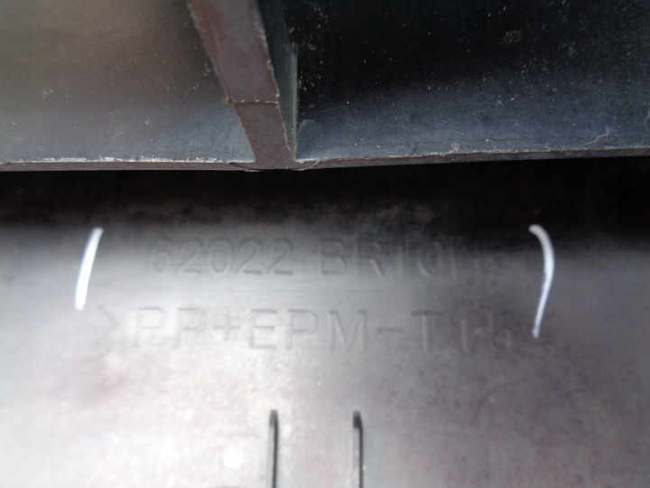 PARE-CHOCS AVANT NISSAN QASHQAI 09-13 LIFT NR 40728