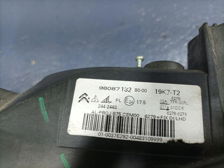 CITROEN DS4 I LIFT PROJECTEUR AVANT AVANT GAUCHE BI-XENON EUROPE 9808718280