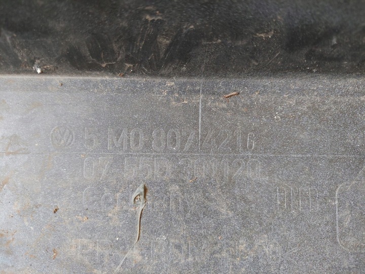 VW GOLF PLUS LIFT PARE-CHOCS ARRIÈRE 5M0807421 G ORIGINAL