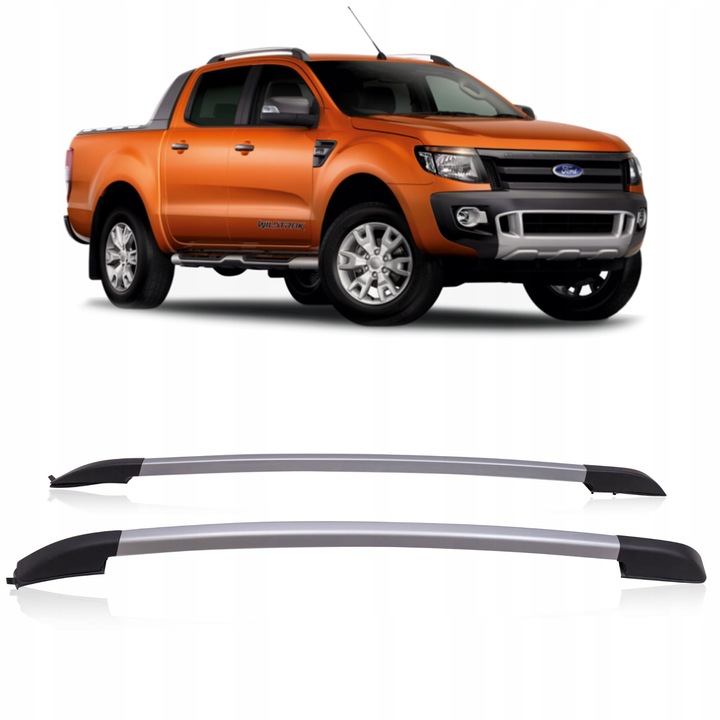 FORD RANGER 2011+ DOUBLE CABIN RACKS ROOF 