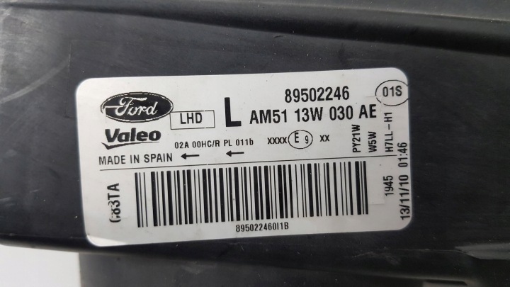 FORD C-MAX II 10-14 PHARE GAUCHE AVANT EUROPE