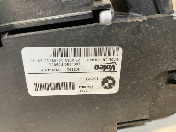 RADIATEURS VENTILATEUR BMW I3 I01 I3 I01 LCI