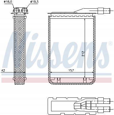 CHAUFFAGE NISSENS 733591