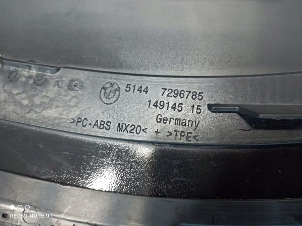 MOULURE TOITS GAUCHE BMW I3 51447296785 155995600 ORIGINAL