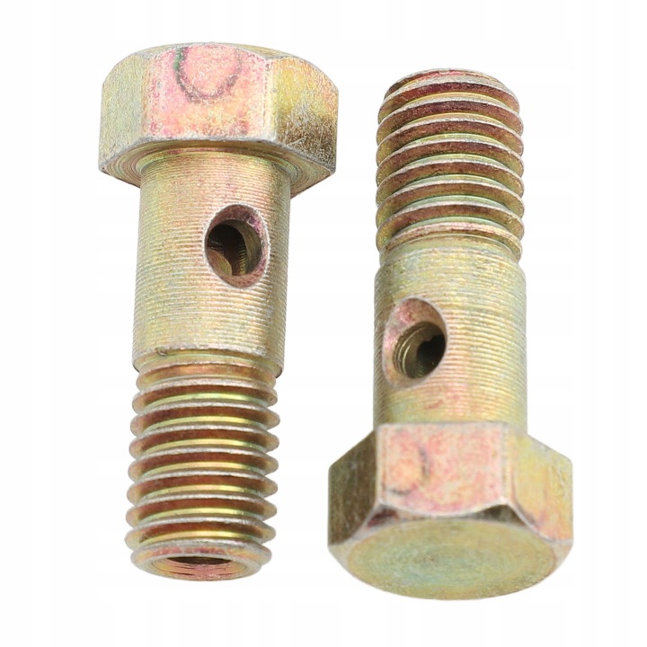PAIRE M10X1.5 KIT VIS FREINS FREINS ÉTRIER BANJO KIT VIS AVEC ACIER