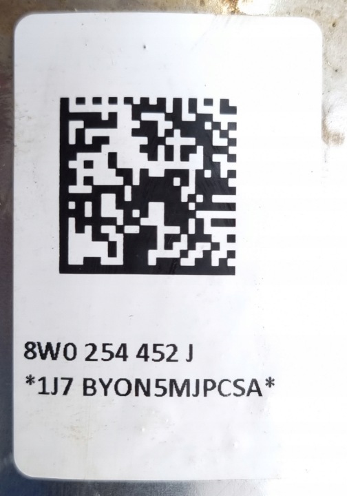 CATALYSEUR AUDI A4 A5 8W 2.0 TDI LIFT 8W0254452P