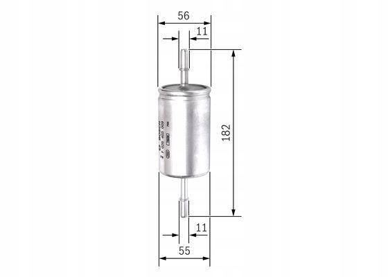 FILTRO COMBUSTIBLES F3009 