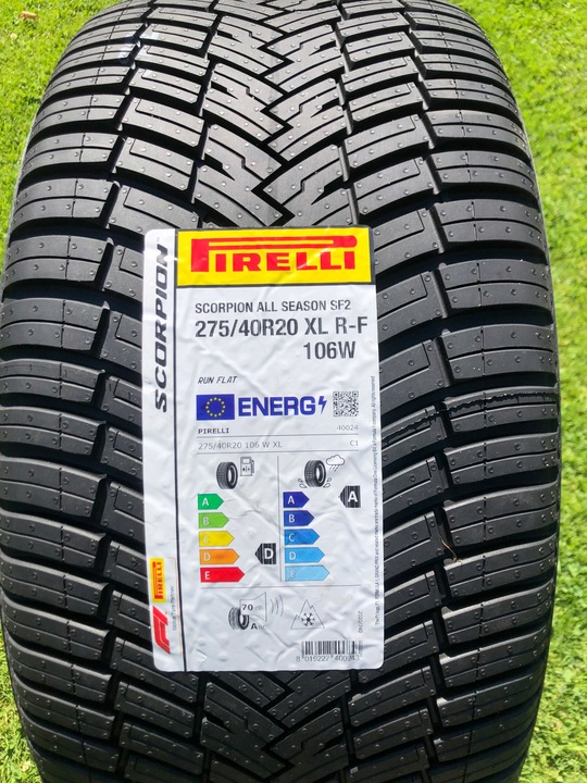 4 PIEZAS PIRELLI ALL SEASON 275/40/20 + 315/35/20 R20 BMW X5 RUN FLAT CALOROCZNE 