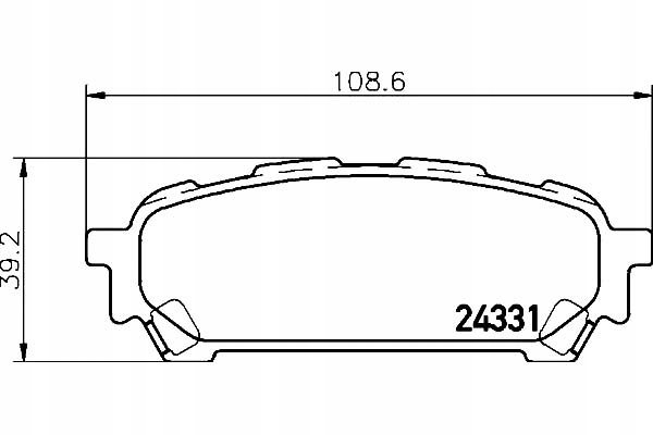 PAGID PADS BRAKE HELLA PAGID 32006220 26696F photo 2 - milautoparts-fr.ukrlive.com