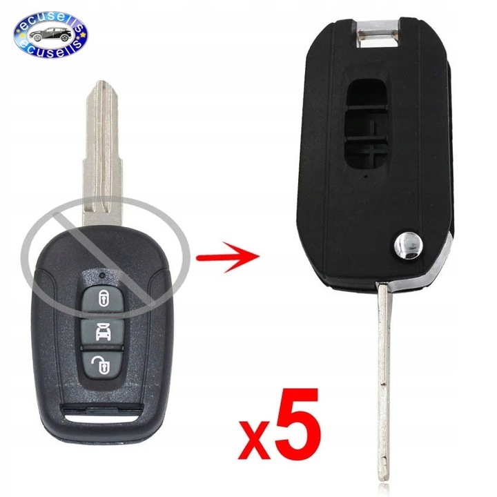 DANY ZDALNY KEYS SHELL CASE FOR CHEVROLET CAPTIVA 