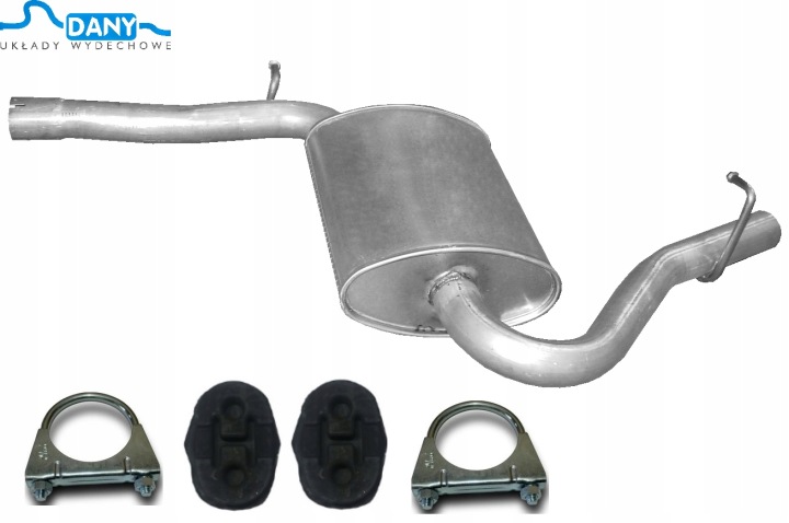 SILENCIEUX POLMOSTROW 01.126ALU CENTRAL AUDI A4 BERLINE UNIVERSEL 2.0FSI 02-04