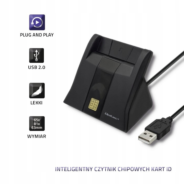 INTELIGENTNY LECTOR CHIPOWYCH MAPAS ID | USB 2.0 | 