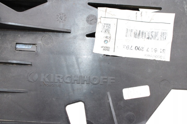 GLISSIÈRE POIGNÉE OCULAIRE SUPPORT PHARES PHARES GAUCHE OE BMW F10 F11 7200793