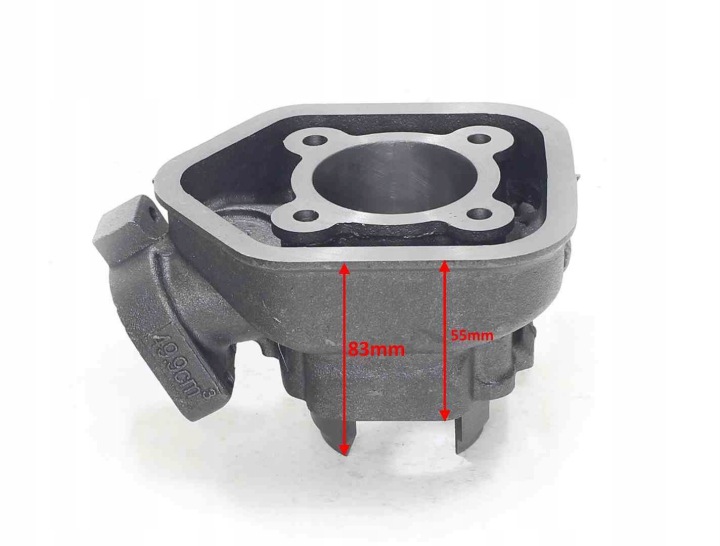 PISTON PEUGEOT SPEEDFIGHT 70CC 47MM COMPLET LC HW