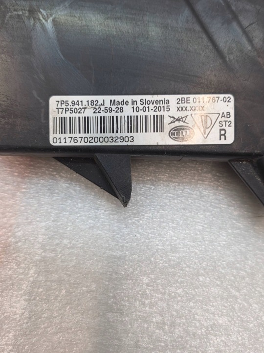 FEUX VERS CONDUITE DIURNE AVANT CÔTÉ DROITE PORSCHE CAYENNE 7P5941182J
