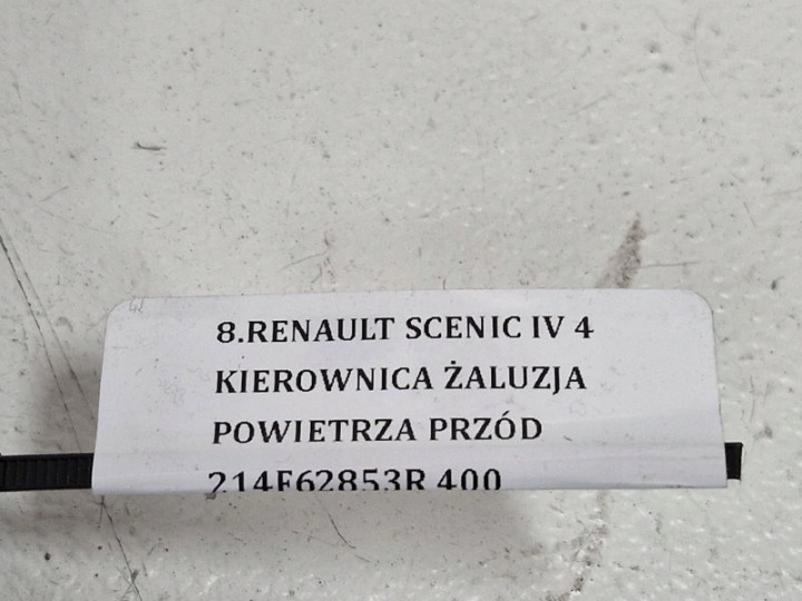RENAULT SCENIC IV 4 VOLANT JALOUSIE AIR AVANT 214F62853R