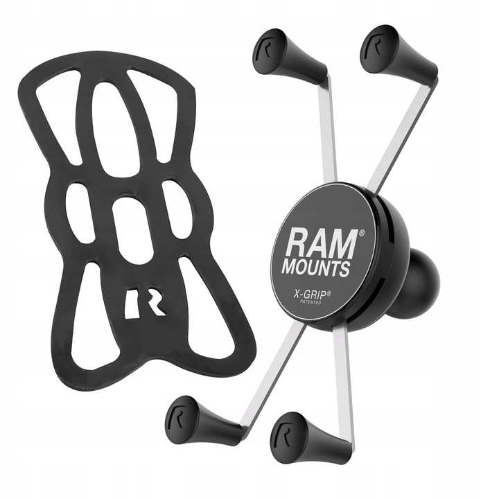 RAM MOUNT X-GRIP LAIKIKLIS MOTOCIKLINIS NA TELEFONAS Z RUTULYS B 1″ RAM-HOL-UN10BU nuotrauka 7