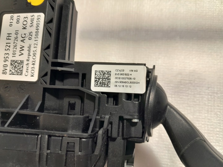 AUDI A3 S3 8V COMMUTATEUR COMPOSITE BANDE 8V0953521FH 5Q0953549E 8V0953502H