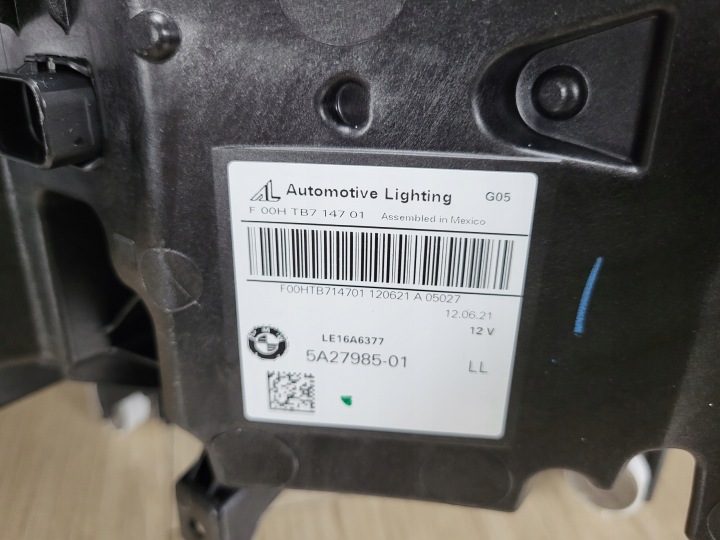 BMW X5 G05 X6 G06 PHARE COMPLET LED AVANT AVANT GAUCHE
