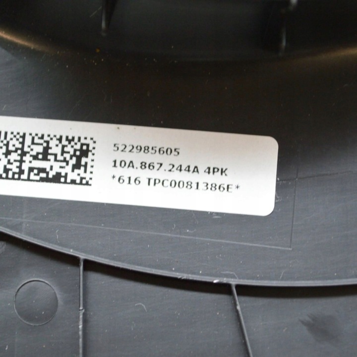 VOLKSWAGEN ID.3 2021 DROITE CÔTÉ PROTECTION SUPÉRIEURE MONTANTS B