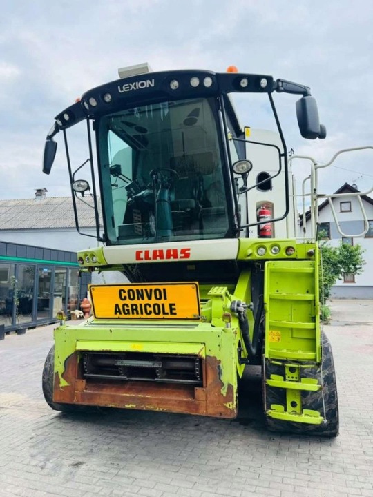 CLAAS LEXION 760 APS NAVIGATION HEDER V750 AVEC STOLEM VERS RZEPAKU, 2200 MTG N