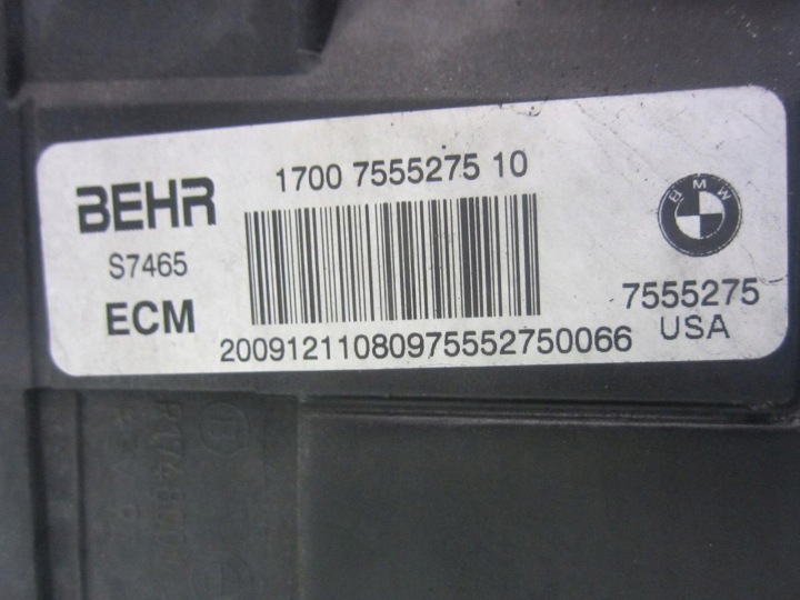 BMW X5 E70 3.0 N52 4.8 N62 E71 E72 RADIATEUR EAU RADIATEURS KIT 7585036