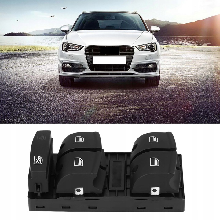 COMMUTATEUR COMMANDE VITRE 4F0959851F VERS AUDI Q7