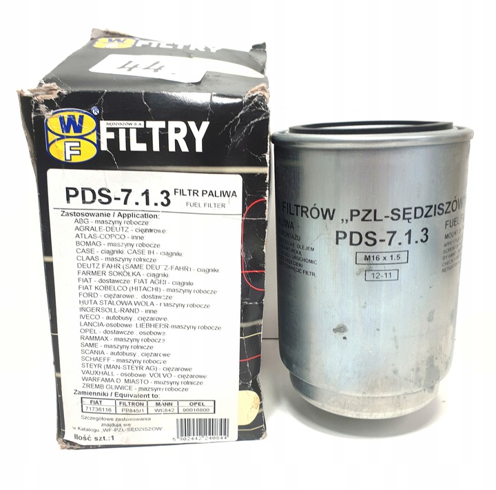 FILTRO COMBUSTIBLES DAF 45 55 CASE DEUTZ PDS713 PP8451 