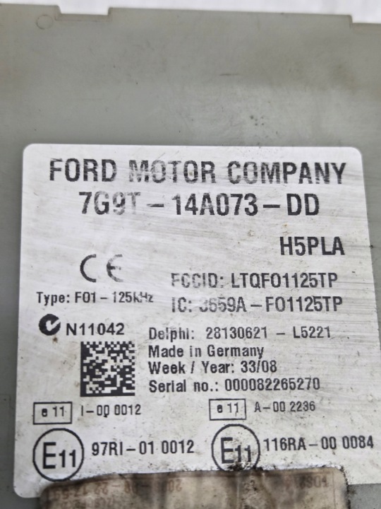 FORD S-MAX MK1 2.0 TDCI BOÎTE FUSIBLES MODULE 7G9T-14A073-DD