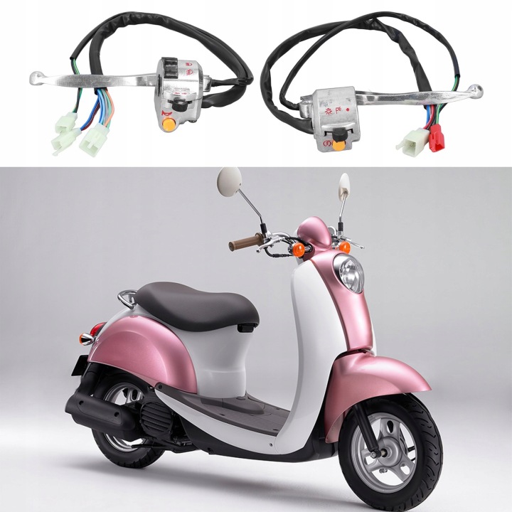 ENSEMBLE COMMUTATEUR POIGNÉE FREINS BEBNOWEGO MOTOCYCLETTE 22 MM STOP ALUMINIUM