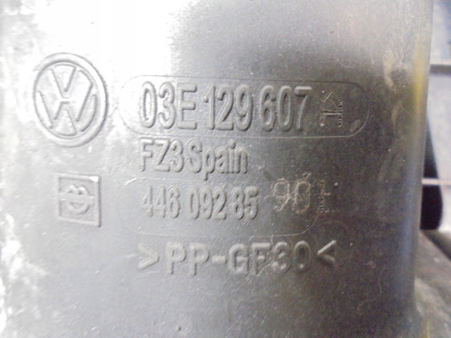 VOLKSWAGEN POLO 4 IV 9N CHÂSSIS FILTRE AIR 03E129607A 1,2 12 64KM AZQ