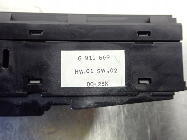 COMMUTATEUR CHAUFFAGE SIÈGES BMW E46 TOURING