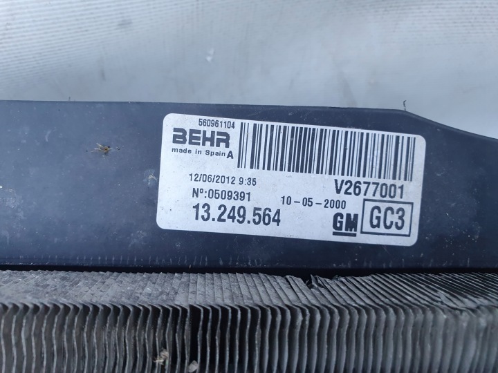 RADIATEUR VENTILATEUR OPEL CORSA D 1.2