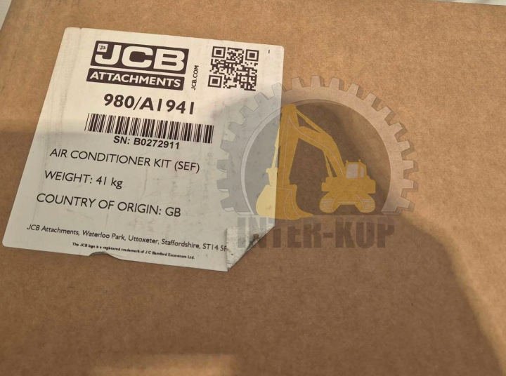 KIT CLIMATISATION VERS JCB 531 535 536 540 541 550- COMPLÈTE NEUF ORIGINAL