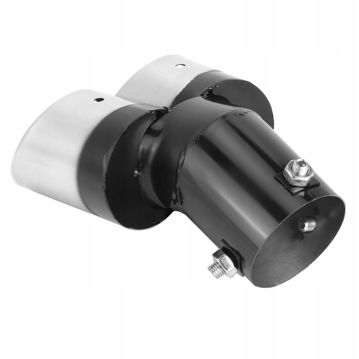 TUYAUX ÉCHAPPEMENT QUEUE GARDLA DOUBLE EMBOUT ÉCHAPPEMENT 63MM VERS 5,3-3,8CM SRED