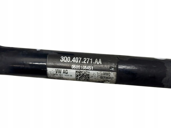 3Q0407271AA ARBRE DE TRANSMISSION AVANT GAUCHE VW TOURAN (5T1) (2015-)