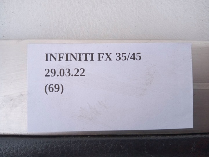 MOULURE REVÊTEMENT SEUIL LP INFINITI FX35 FX45
