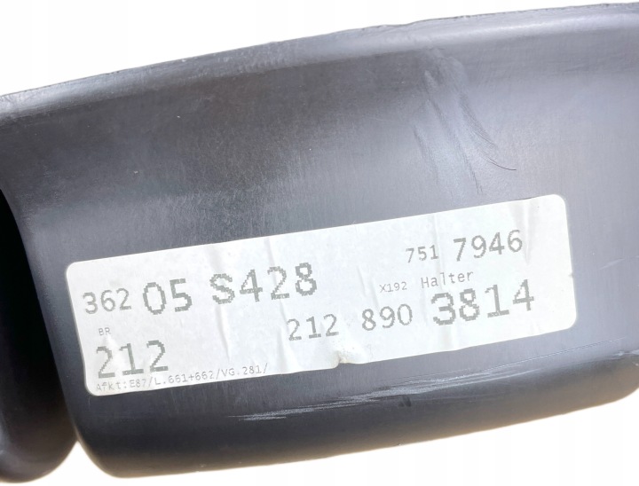 KOLO RÉGLAGE 17″ RÉSERVE OUTILS CRIC PNEU DE SECOURS MERCEDES W212 E