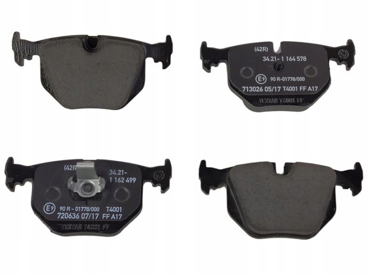ORIGINAL KIT PLAQUETTES AVEC CAPTEUR DROIT BMW E53