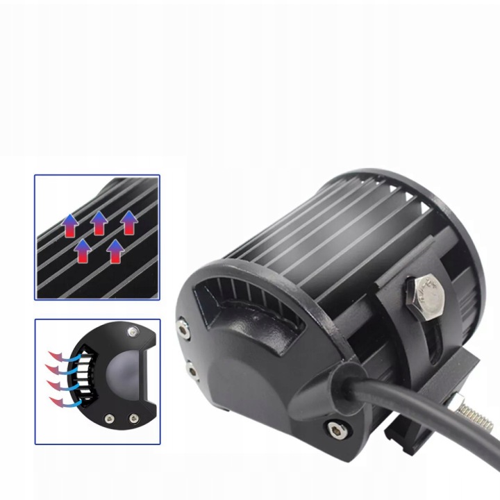 KIT 2 CV PUISSANT PHARE TRAVAILLÉ 480W LED PHARES ANTIBROUILLARD 12V