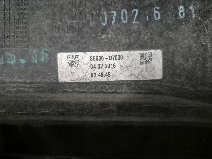 HYUNDAI TUCSON II 2 III 16-20R POUTRE PARE-CHOCS ARRIÈRE ARRIÈRE