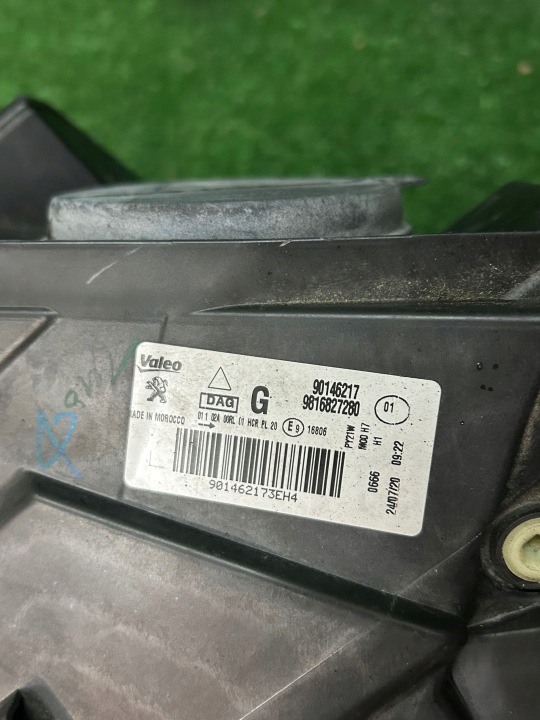 PROJECTEUR GAUCHE PEUGEOT RIFTER LED 9816827280