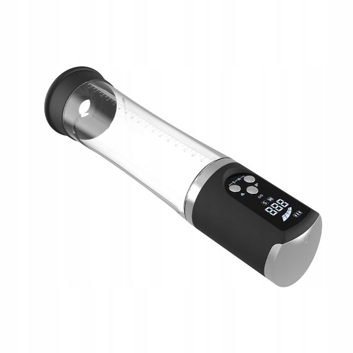 POMPE PASSION PUMP, PREMIUM RECHARGEABLE AUTOMATIQUE WATERPROOF LCD PUMP