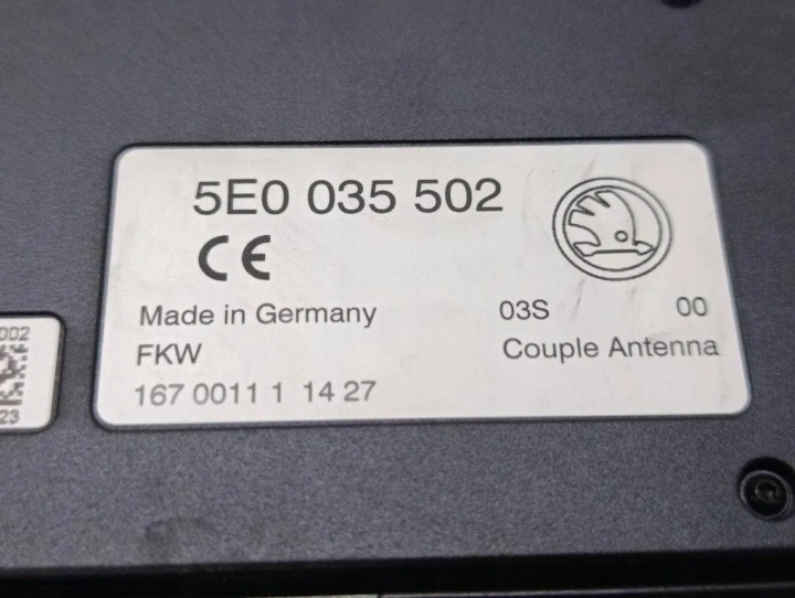 CENDRIER SKODA OCTAVIA MK3 (5E) 5E1863071B