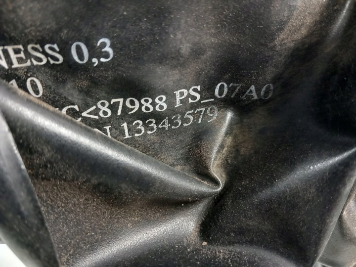 OPEL INSIGNIA A TUYAU CONDUIT D'AIR AIR 13343579