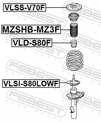 TALERZ MUELLE FEBEST VLSI-S80LOWF 